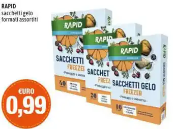 Rapid Sacchetti Gelo Formati Assortiti