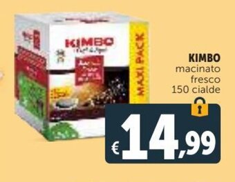 Deco Supermercati Kimbo macinato fresco 150 cialde offerta