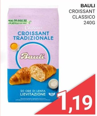 Eté Bauli Croissant Classico 240 g offerta
