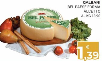 Eté Galbani Bel Paese Forma offerta