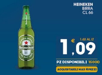 SeBón Supermercati Heineken Birra cl 66 offerta