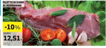 Coop Filetto di suino al rosmarino offerta