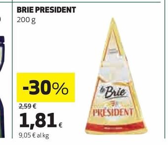 Coop Brie president offerta