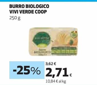 Coop Burro biologico vivi verde coop offerta
