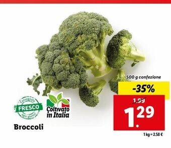 Lidl Broccoli offerta