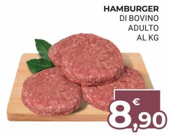 Eté Hamburger di Bovino Adulto offerta