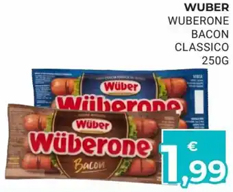 Eté Wüber Wüberone Bacon Classico 250 g offerta