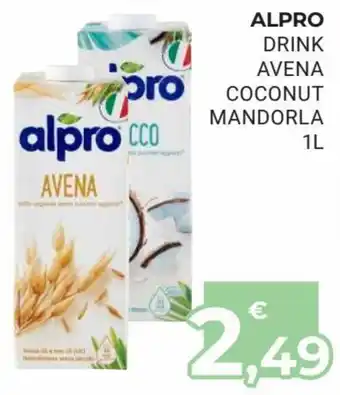 Eté Alpro Drink Avena Coconut Mandorla 1 l offerta