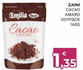 Zaini Cacao Amaro Doypack 160 g