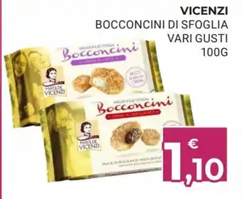Eté Vicenzi Bocconcini Di Sfoglia 100 g offerta