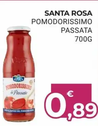 Eté Santa Rosa Pomodorissimo Passata 700 g offerta