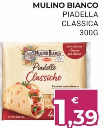 Eté Mulino Bianco Piadella Classica 300 g offerta