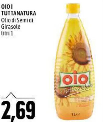 Madis OIO I Tuttanatura Olio di Semi di Girasole Litri 1 offerta