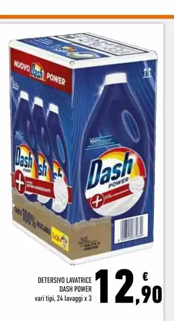 Conad Superstore Detersivo lavatrice dash power offerta