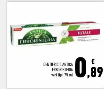 Dentifricio antica erboristeria 75 ml