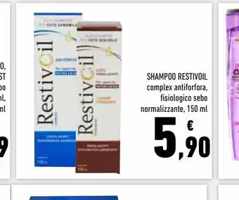 Conad Superstore Shampoo restivoil complex antiforfora offerta