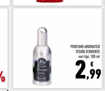 Conad Superstore Profumo aromatico tesori d'oriente offerta