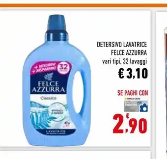 Detersivo lavatrice felce azzurra