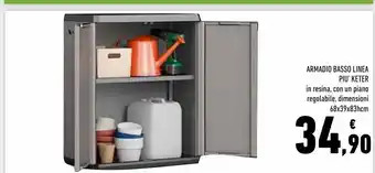 Conad Superstore Armadio basso line piu keter offerta
