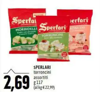 Sperlari Torroncini Assortiti g 117