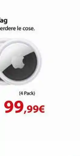 Airtag perdi il vizio di perdere le cose. (4pack)