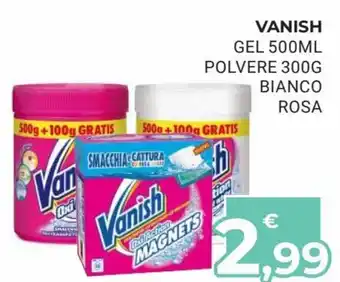 Vanish Gel 500 ml Polvere 300 g Bianco Rosa