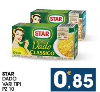 SeBón Supermercati Star Dado vari tipi pz 10 offerta