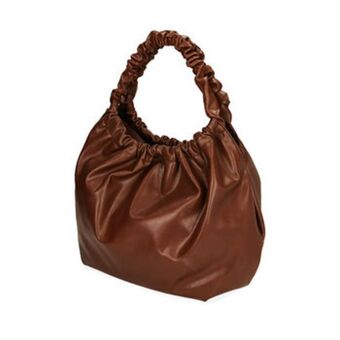 Borsa a spalla soft marrone