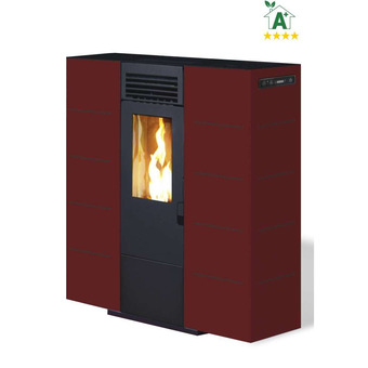 Brico Io Canadian stove stufa a pellet slim da 6kw di soli 25 cm di spessore, è la stufa ideale per ambienti ristretti e corridoi. offerta
