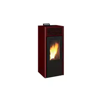Brico Io Invicta stufa a pellet ventilata 9,5 kw, ampio serbatoio da 16,5 kg offerta