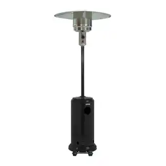 Bricocenter Fungo a gas patio heater in acciaio colore nero alimentazione bombola gpl 15 kg offerta