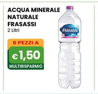 Gala Supermercati Acqua Minerale Naturale Frasassi 2 Litri offerta