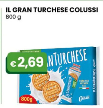 Gala Supermercati IL Gran Turchese Colussi 800 g offerta