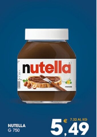 SeBón Supermercati Nutella g 750 offerta