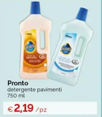 Acqua & Sapone Pronto detergente pavimenti 750 ml offerta