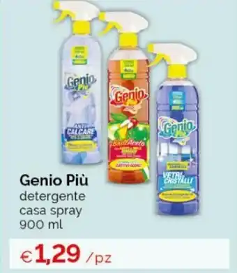 Acqua & Sapone Genio Più detergente casa spray 900 ml offerta