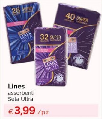 Acqua & Sapone Lines assorbenti Seta Ultra offerta