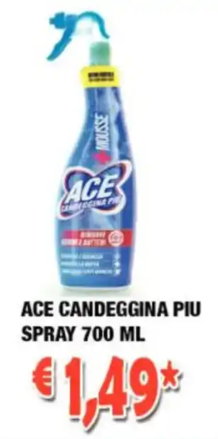 Cossuto Ace Candeggina Piu Spray 700 ml offerta