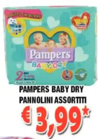 Pampers Baby Dry Pannolini Assortiti