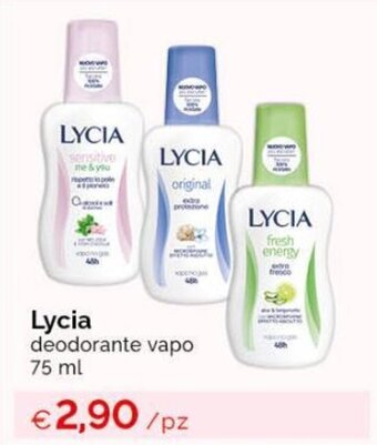 Acqua & Sapone Lycia Deodorante vapo 75 ml offerta