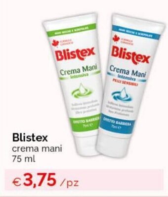Acqua & Sapone Blistex crema mani 75 ml offerta