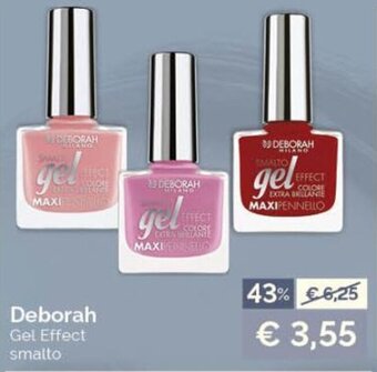 Acqua & Sapone Deborah Gel Effect smalto offerta
