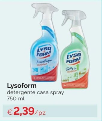Prodet Lysoform detergente casa spray 750 ml offerta