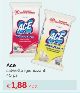 Prodet Ace Salviette Igienizzanti 40 pz offerta
