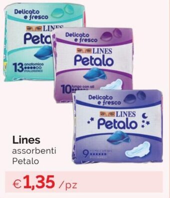 Prodet Lines assorbenti Petalo offerta