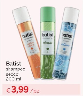 Prodet Batist Shampoo secco 200 ml offerta