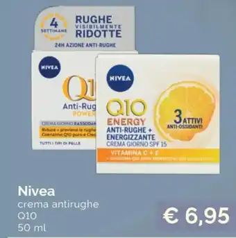 Prodet Nivea crema antirughe Q10 50 ml offerta