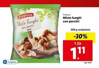 Lidl Misto funghi con porcini offerta