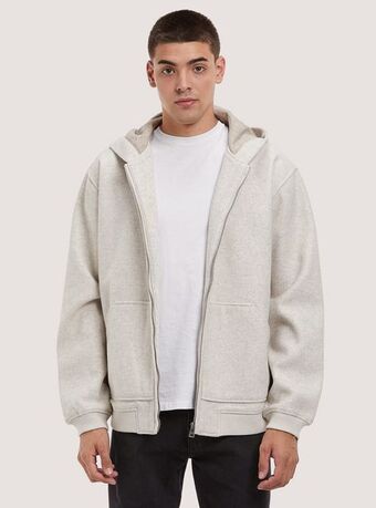 Giacca basic con cappuccio