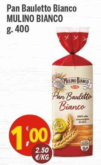 Supermercati Dok Mulino Bianco Pan Bauletto Bianco g. 400 offerta